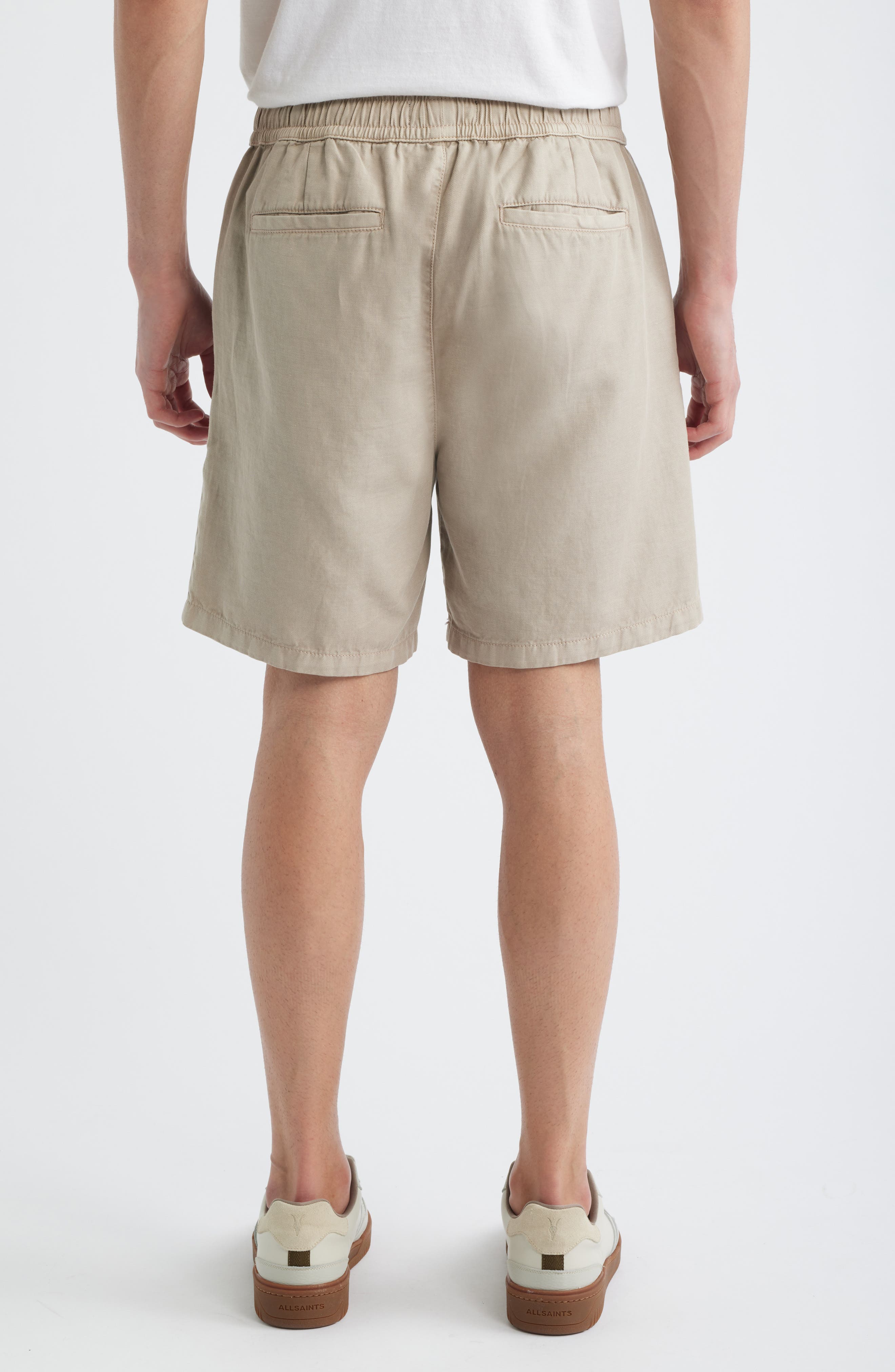 Folgate Cotton & Linen Twill Shorts - image 4