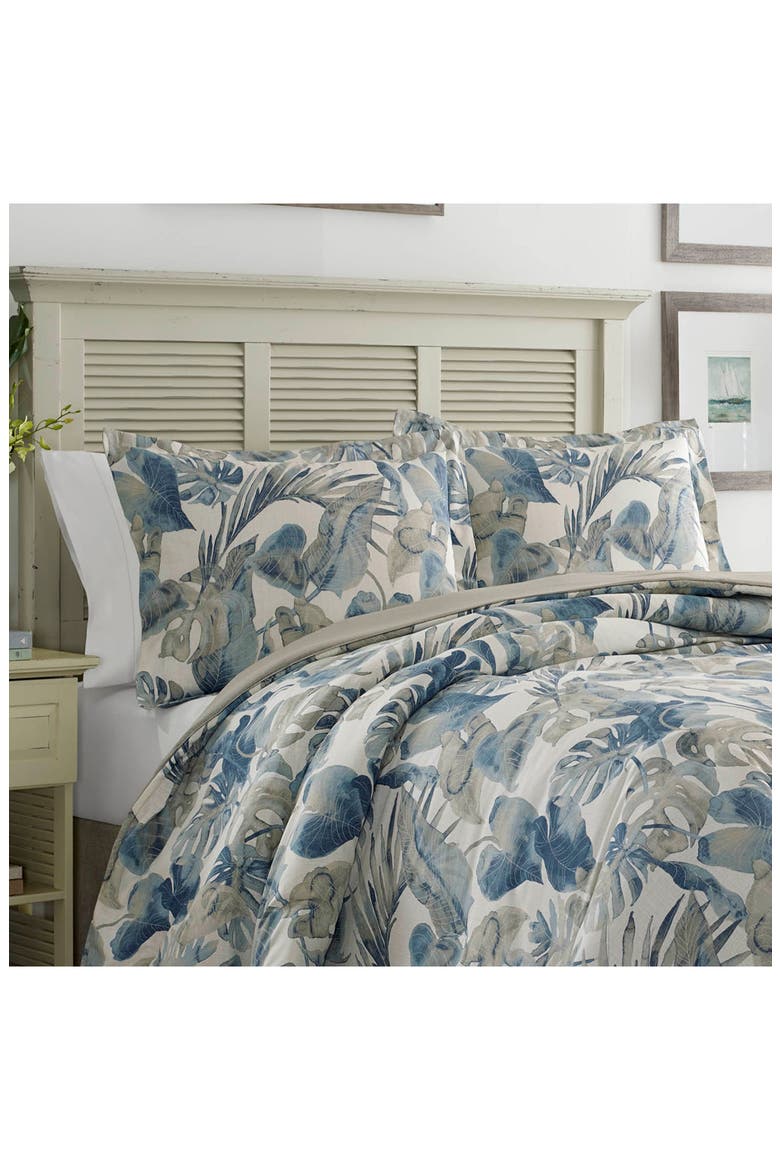 Raw Coast Cotton Comforter & Sham Set, Alternate, color, CHAMBRAY BLUE