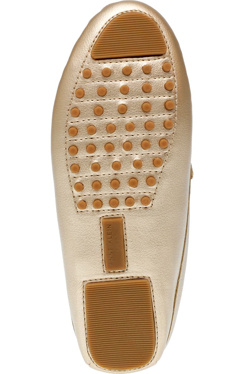 Anne Klein Centric Loafer Mule, Alternate, color, Gold Tumbled