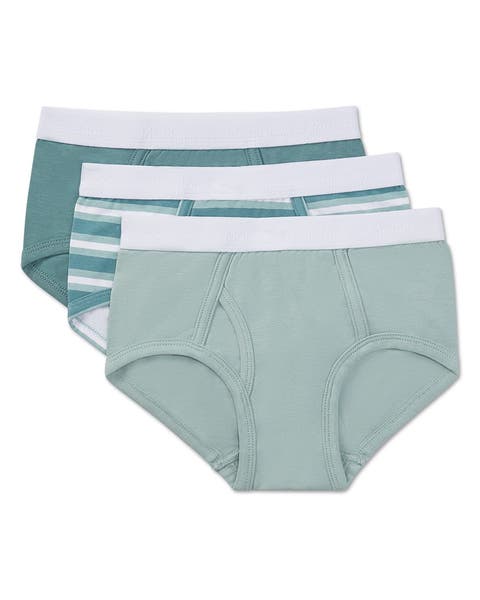 3 Pair Pack Stripes Multi Briefs (Toddler, Little Kid & Big Kid)
