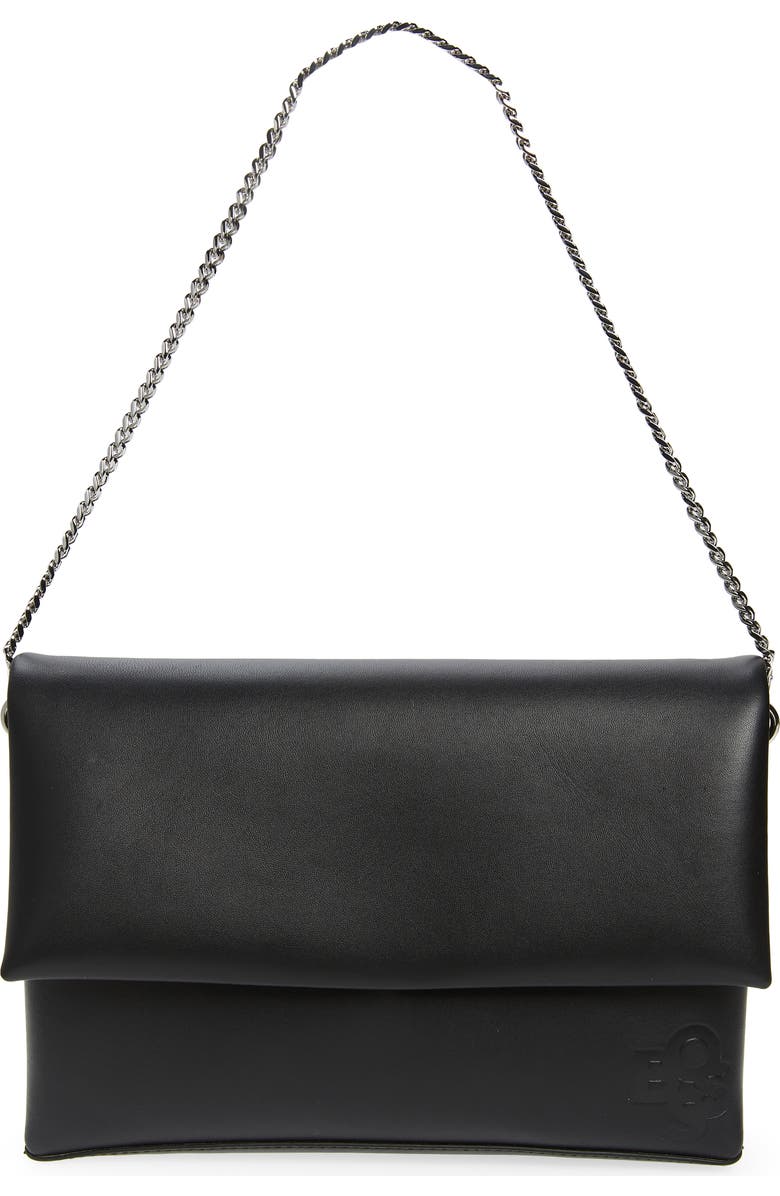 BOSS Madeira Leather Crossbody Bag, Main, color,