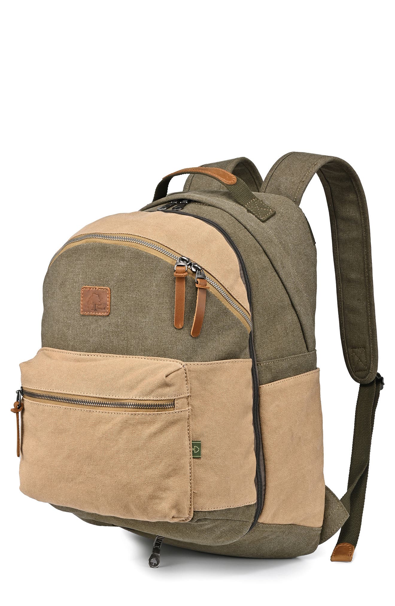 Trail Tree Double Backpack, Alternate, color, ARMYGREEN