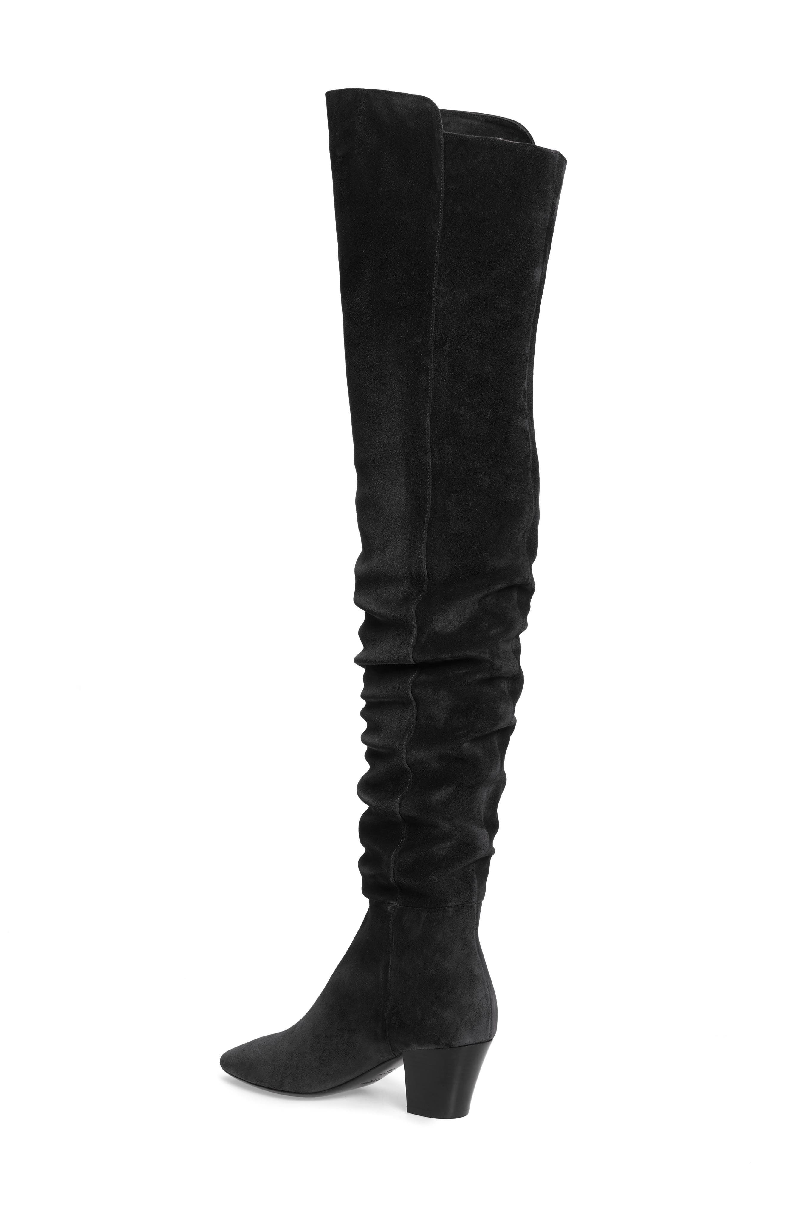 Saint Laurent Sun Over the Knee Boot, Alternate, color, 