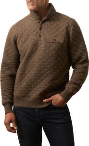 Faherty Brand Epic Quilted Fleece Pullover
