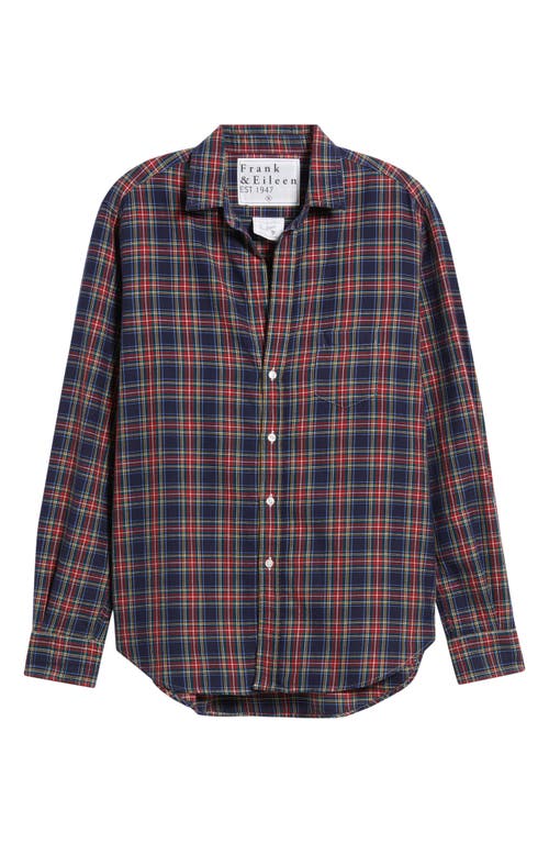 Frank & Eileen Eileen Relaxed Button-up Shirt In Blue