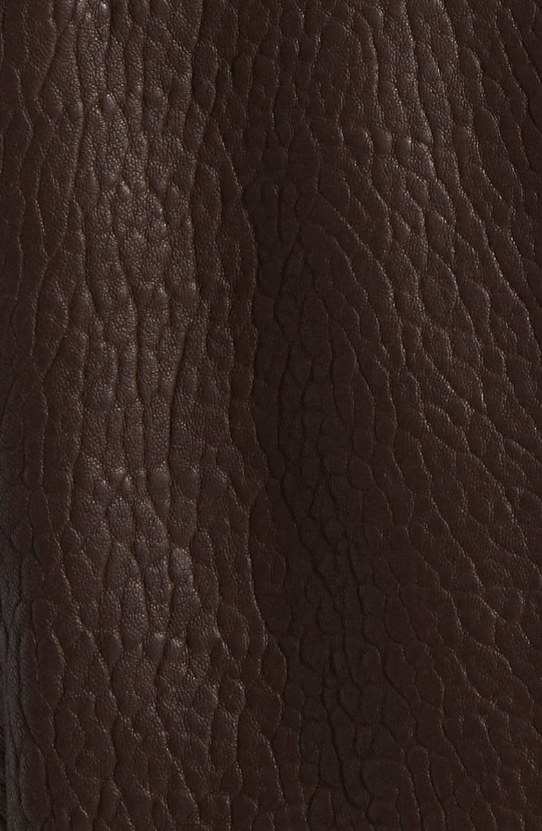 Reiss Atelier Cleo Sheep Leather Jacket, Alternate, color,