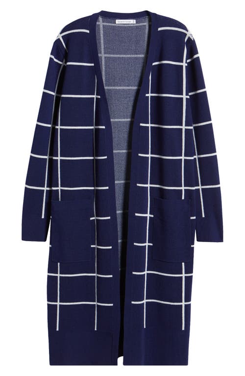 BRAVE + TRUE BRAVE+TRUE ST. MORITZ GRID CARDIGAN