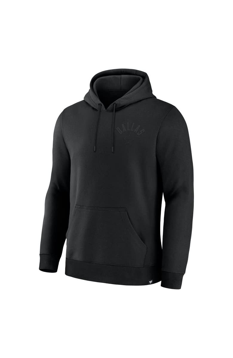 FANATICS Men's Fanatics Dallas Cowboys Black Out Hoodie, Alternate, color, Black