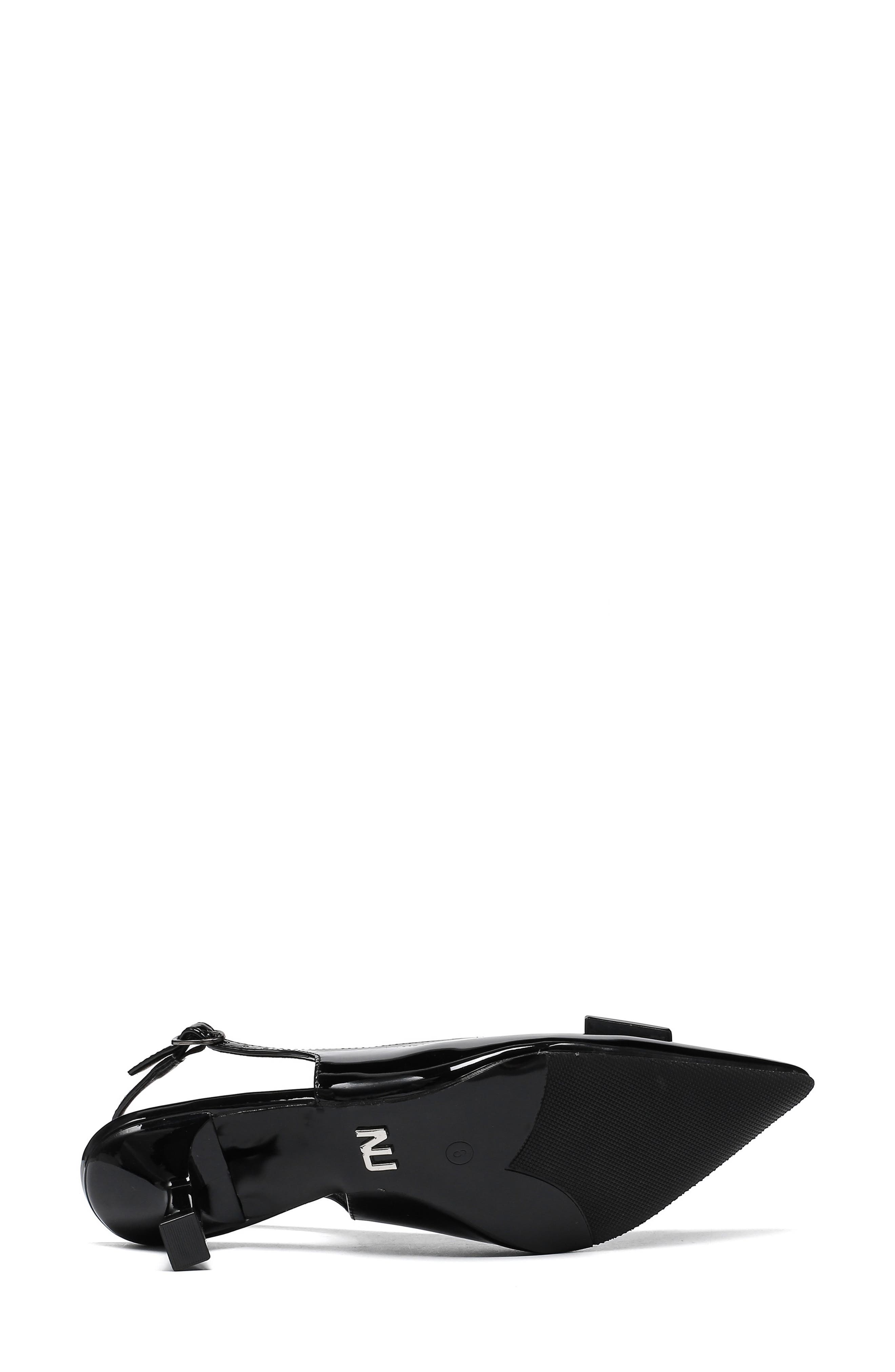NINETY UNION Lana Slingback Kitten Heel Pump, Alternate, color, Black