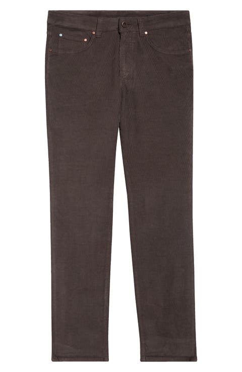Five-Pocket Stretch Corduroy Pants