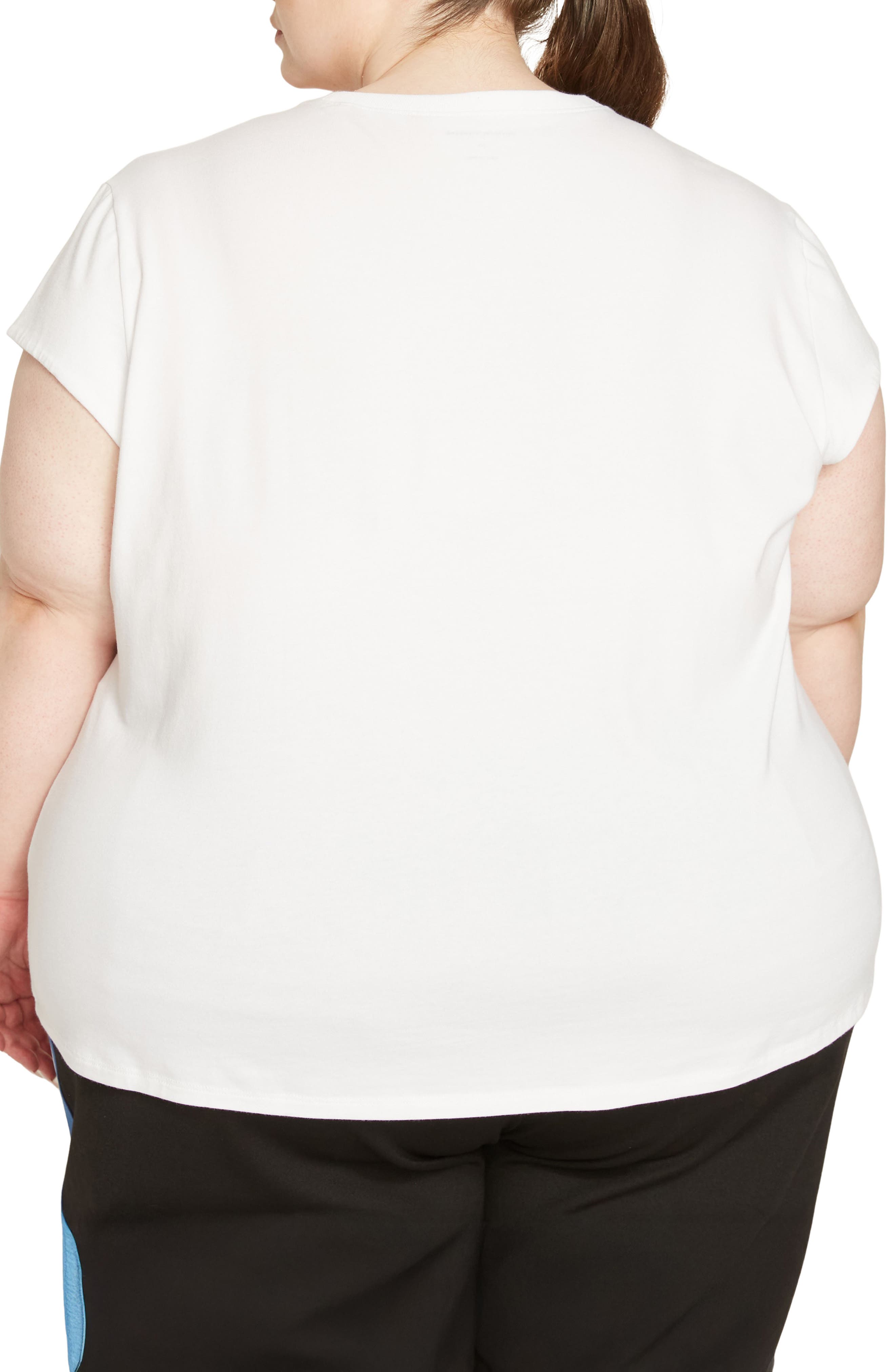 Ashley Cap Sleeve Cotton T-Shirt - image 4