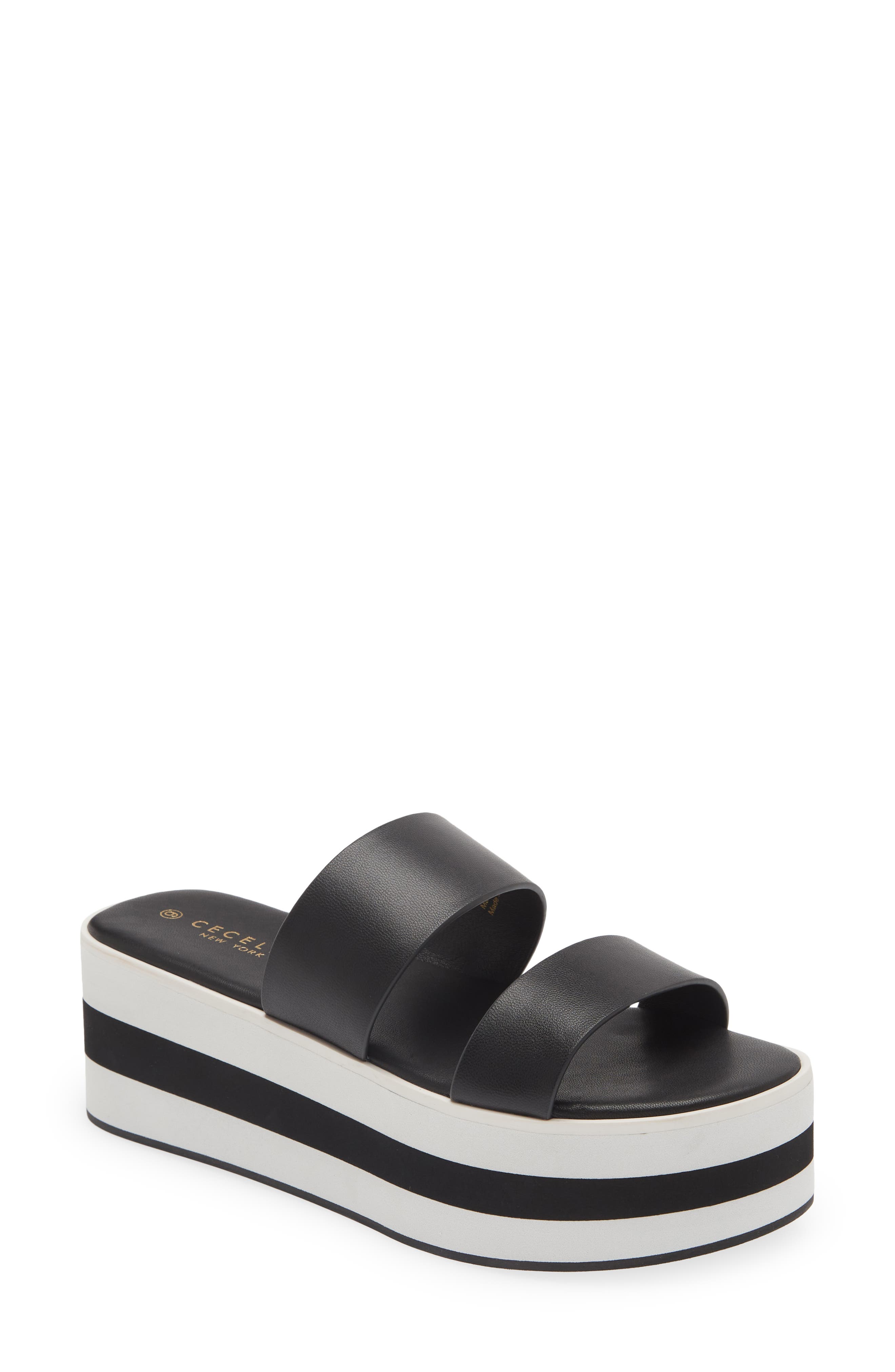 Cecelia New York King Platform Slide Sandal, Main, color, 