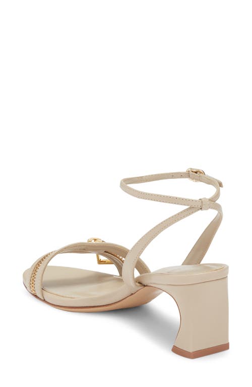 Alexandre Birman Zipper Ankle Strap Sandal In Multi