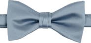 Brooklyn Brigade Men's Solid Satin Pre-Tied Bow Tie