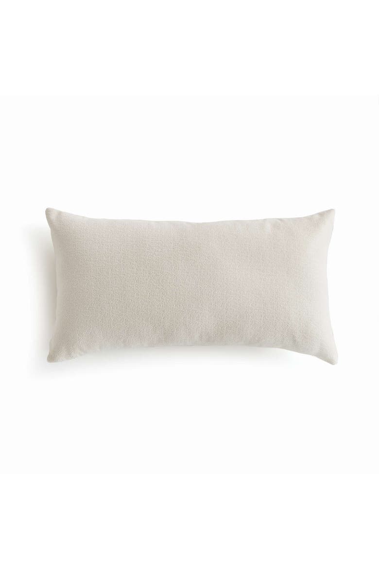 Cooper Lumbar Indoor-Outdoor Pillow, Main, color, White