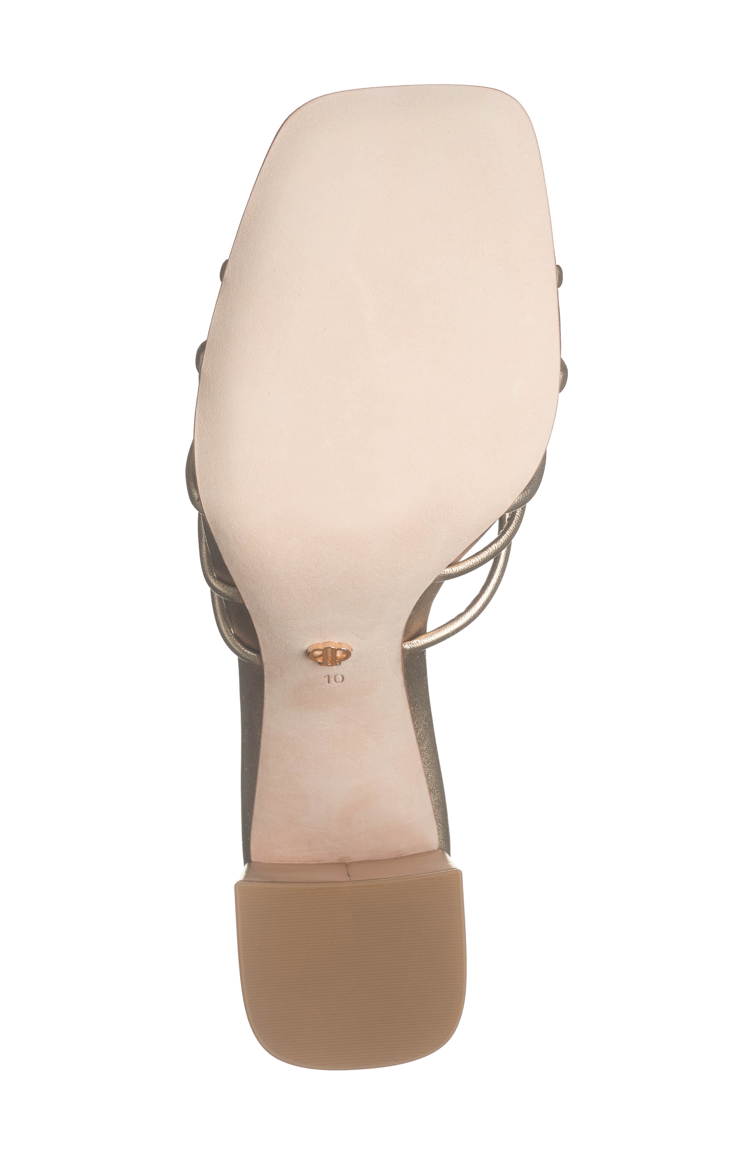 PAIGE Becca Block Heel Slide Sandal, Alternate, color, 