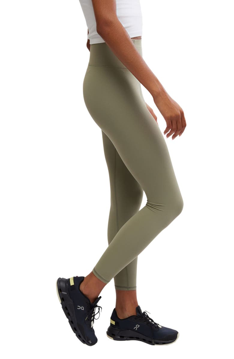 Free People FP Movement Never Better High Waist Leggings, Alternate, color, Sage Stone