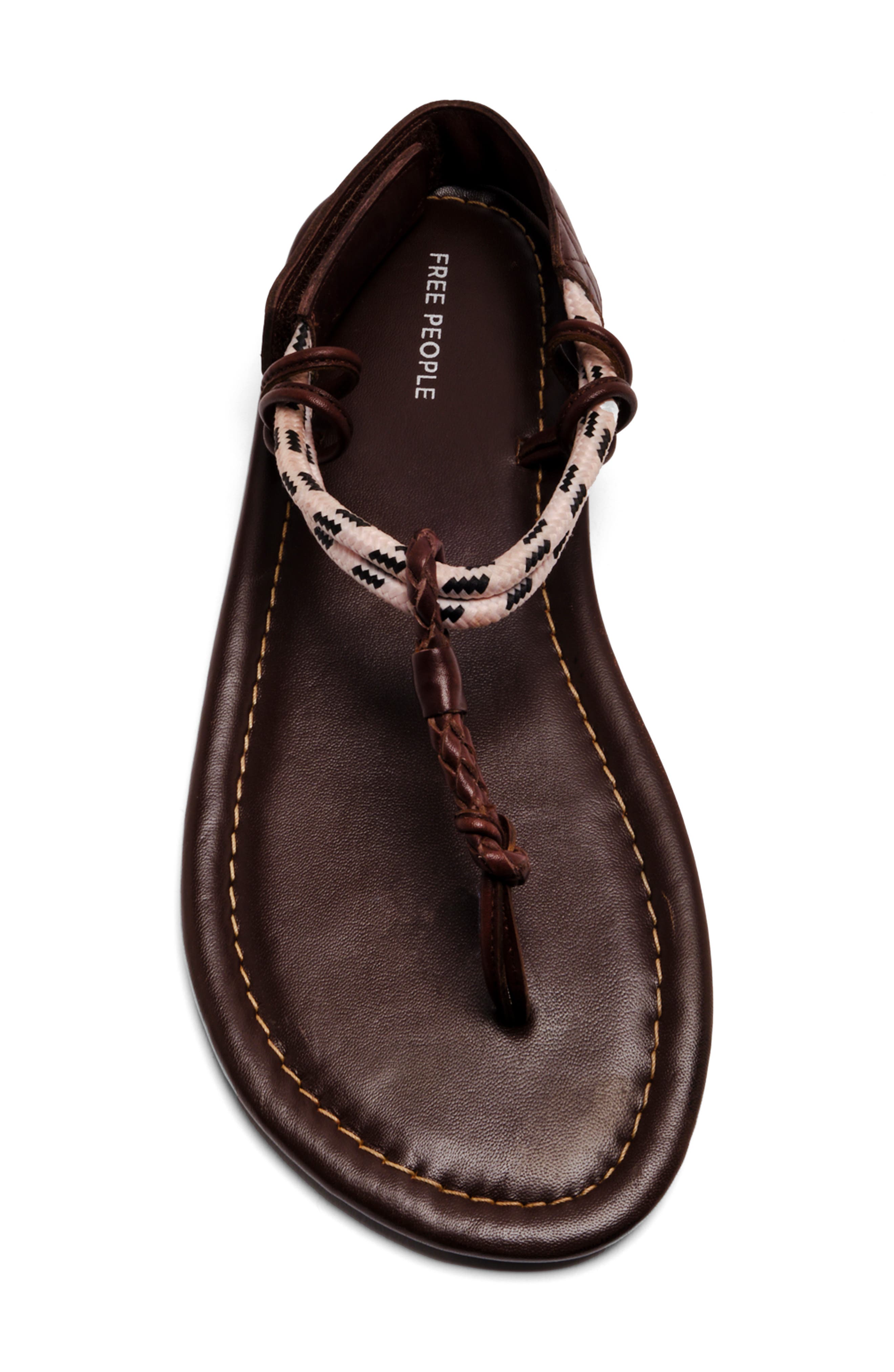 Island Hopping Sandal, Alternate, color, CHOCOLATE