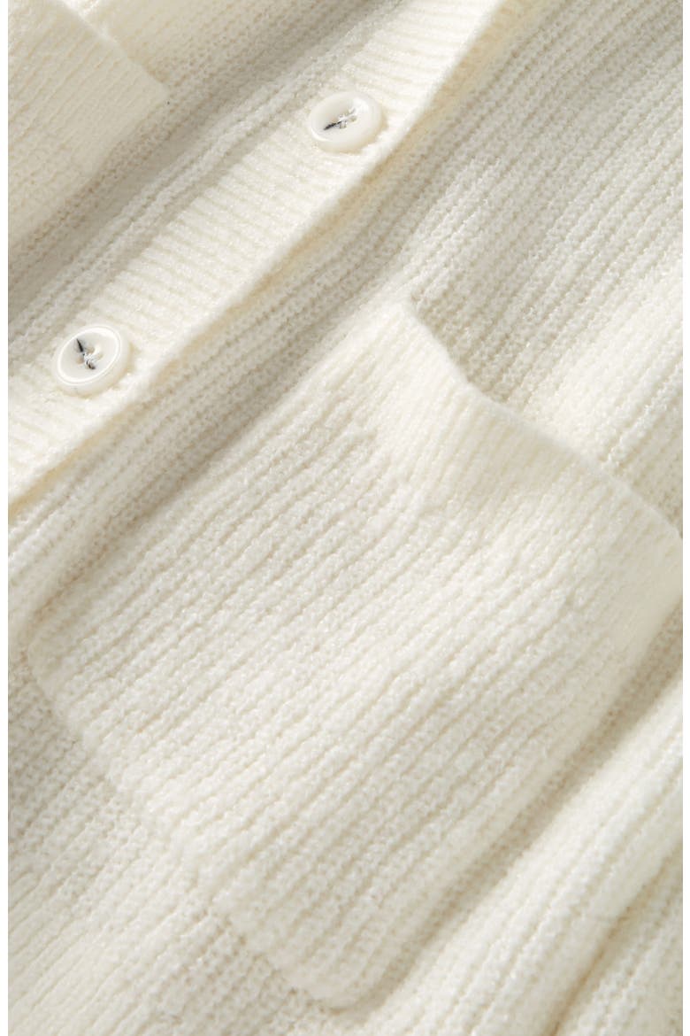 Kids' Oversize Cardigan, Alternate, color, IVORY EGRET