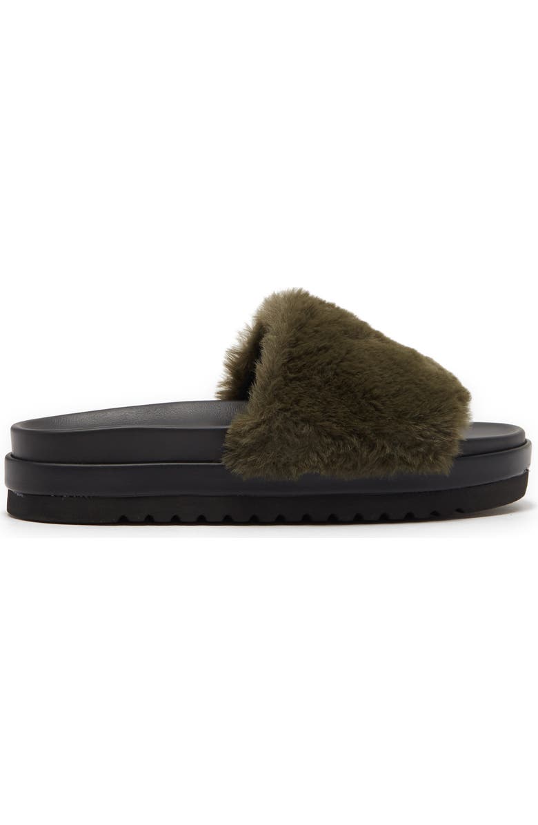 Abound Jane Faux Fur Platform Slide Sandal, Alternate, color,