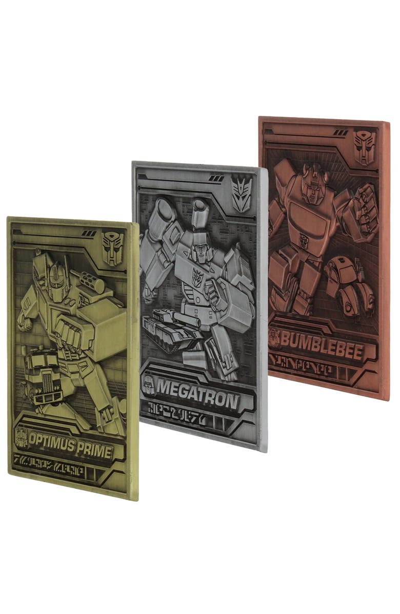 Exquisite Gaming Digiplate Starter Pack Transformers Generation 1 3, Alternate, color, Multicolored