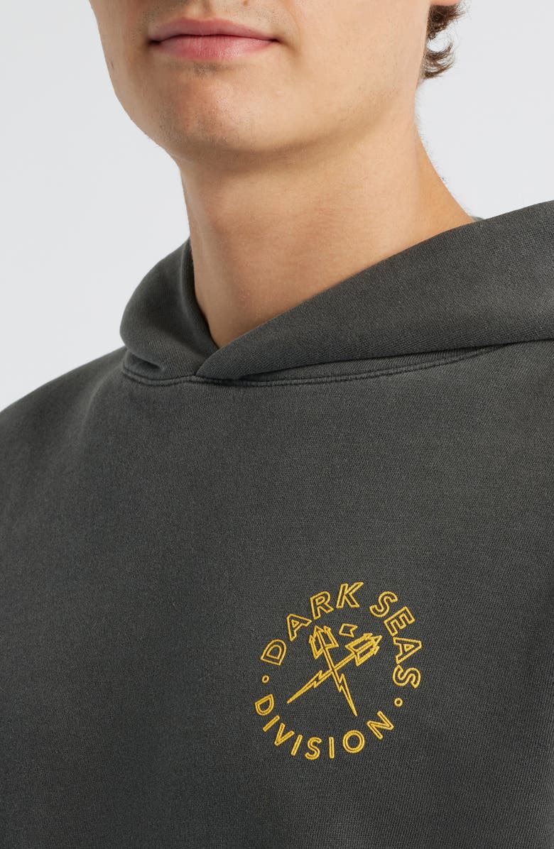 DARK SEAS Thorn Bush Oversize Cotton Blend Hoodie, Alternate, color, 