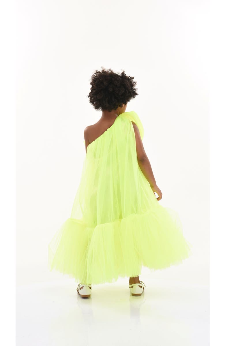 Tulleen Maggi Dress, Alternate, color, Neon Green