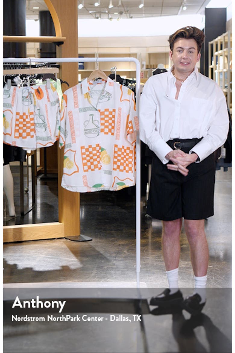 Piccolo Print Button-Up Shirt & Shorts video