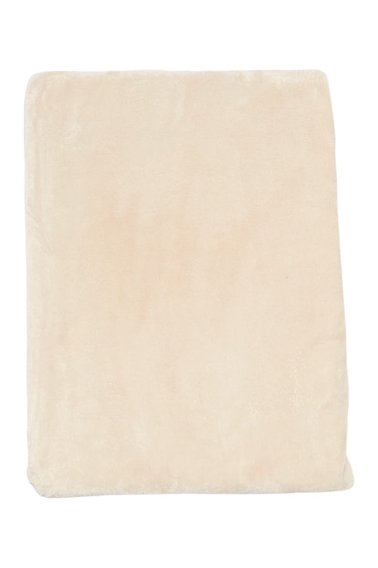 Softest Plush Blanket - Twin XL, Main, color, BEIGE OATMEAL