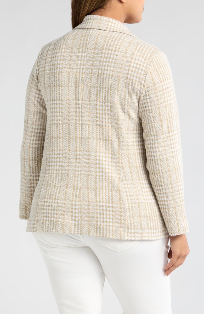 Liverpool Los Angeles Plaid Boyfriend Blazer, Alternate, color,