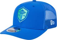 New Era Men's New Era  Blue Seattle Sounders FC Jersey Hook 9SEVENTY Adjustable Hat