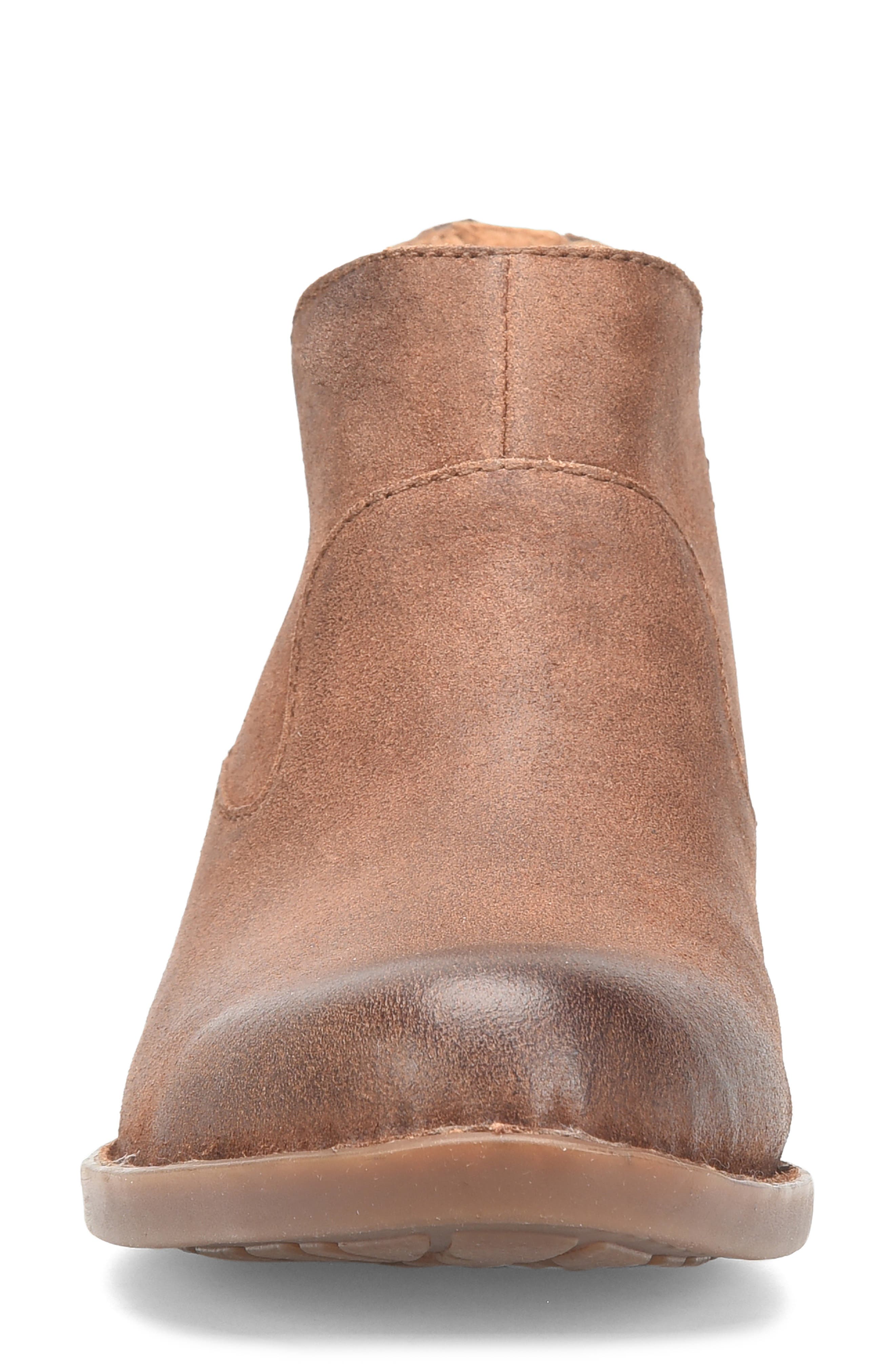 Børn Beth Zip Bootie, Alternate, color, Rust Distressed