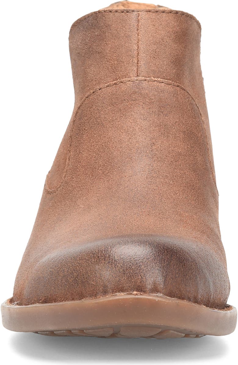 Børn Beth Zip Bootie, Alternate, color, Rust Distressed
