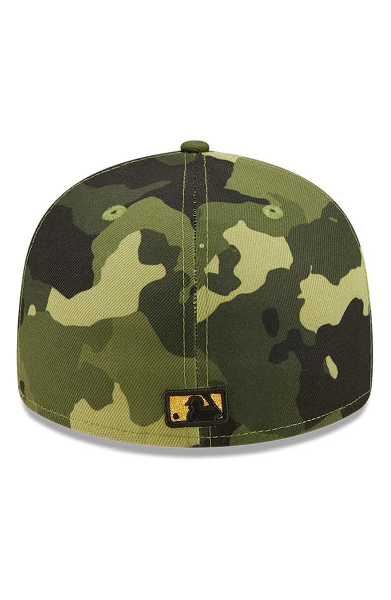 New Era Men's New Era Camo Pittsburgh Pirates 2022 Armed Forces Day On-Field Low Profile 59FIFTY, Alternate, color, 