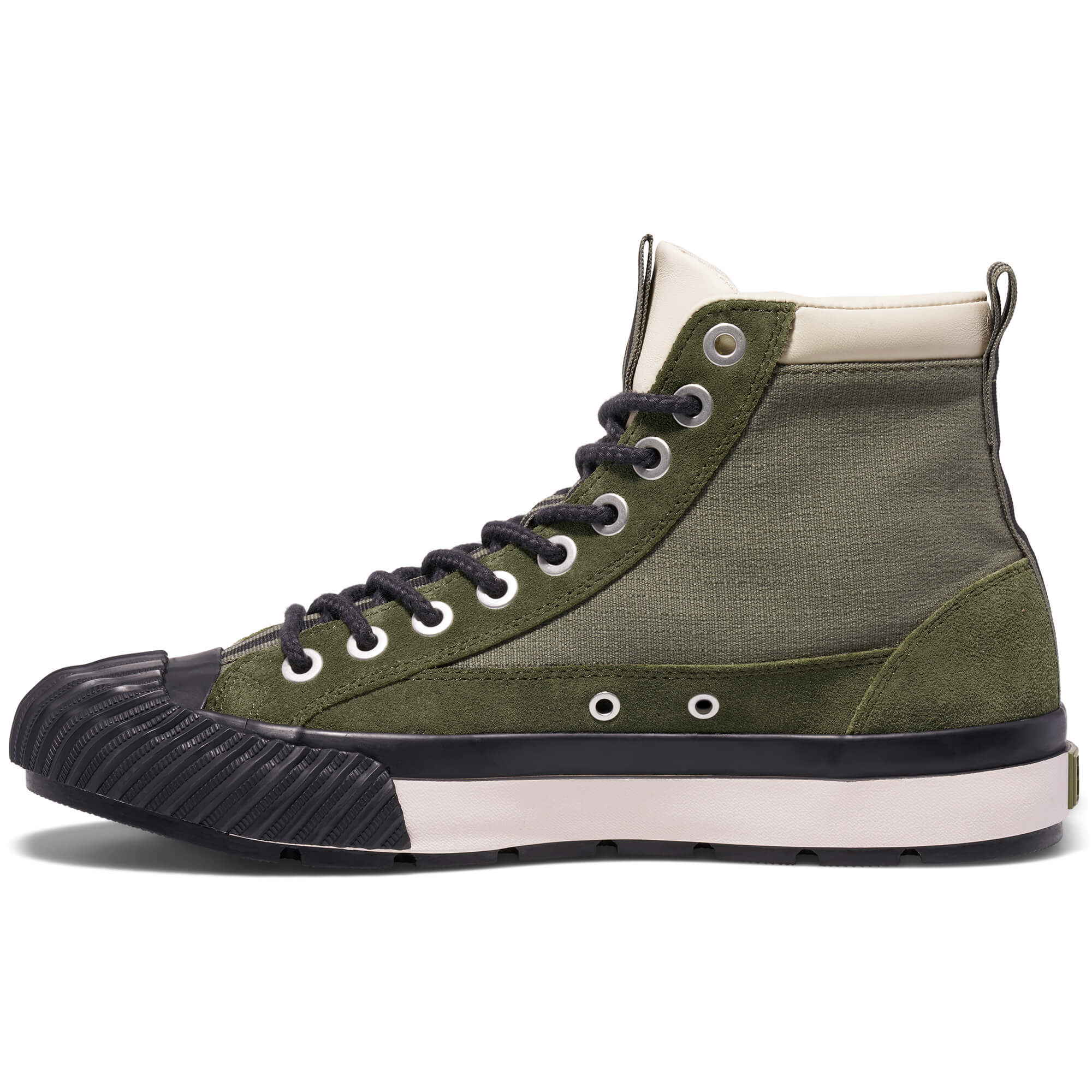 P.F. Flyers Grounder Hiker High-Top Sneaker, Alternate, color, Military Green