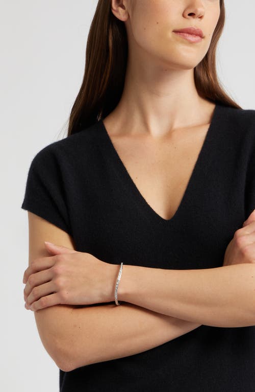 Nordstrom Demi Fine Cubic Zirconia Stretch Bracelet