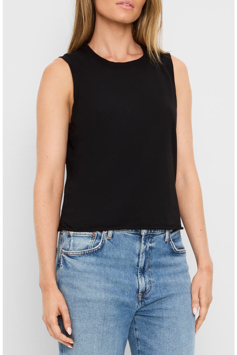 Junia Cotton Tank, Alternate, color, BLACK