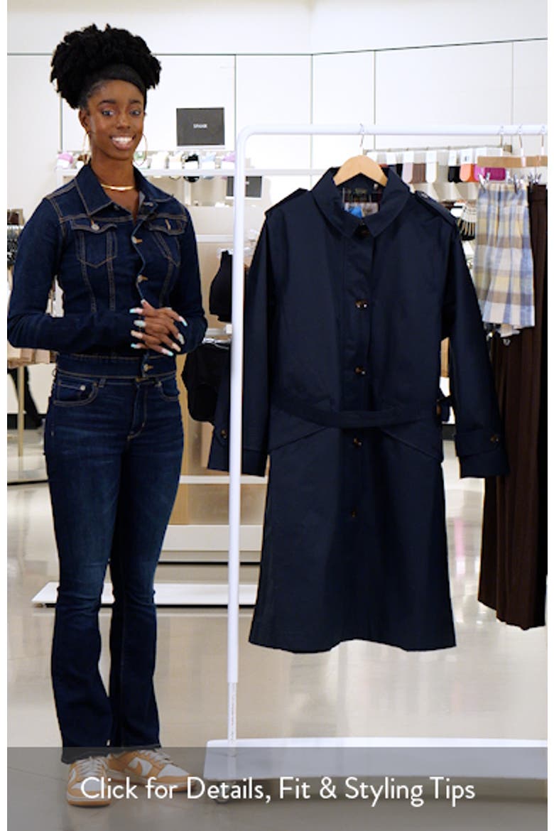 Barbour Camilla Waterproof Trench Coat (Women) | Nordstrom