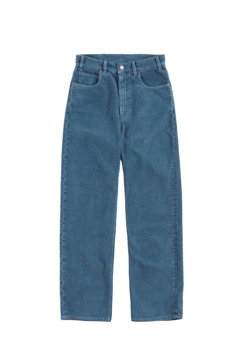 Juliette 5-Pocket Corduroy Trousers, Main, color, PALE