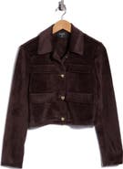 T Tahari Cropped Corduroy Jacket
