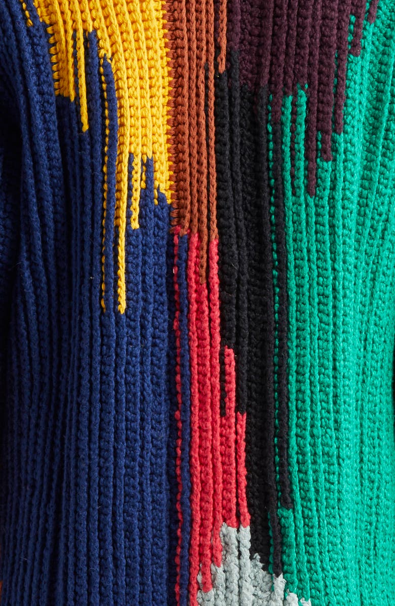 The Elder Statesman Acid Cotton Crochet Jacket, Alternate, color,