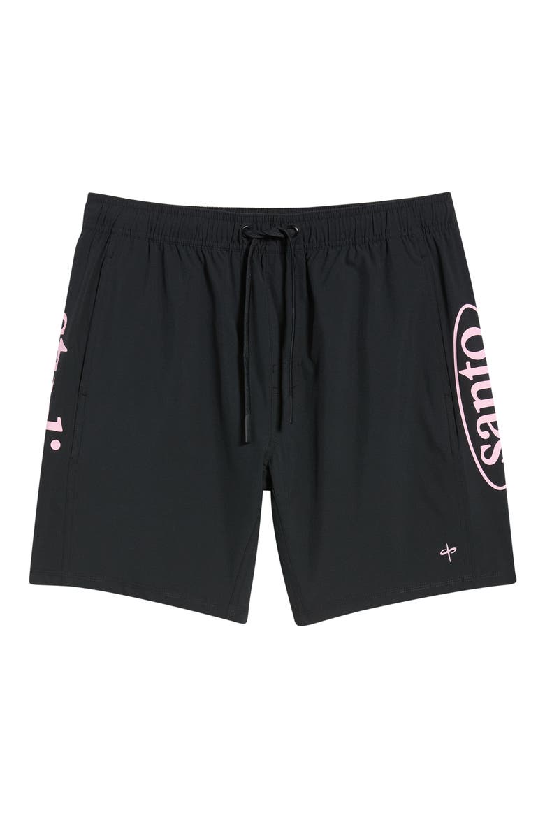 Stadium Tech Drawstring Shorts, Alternate, color, PINK
