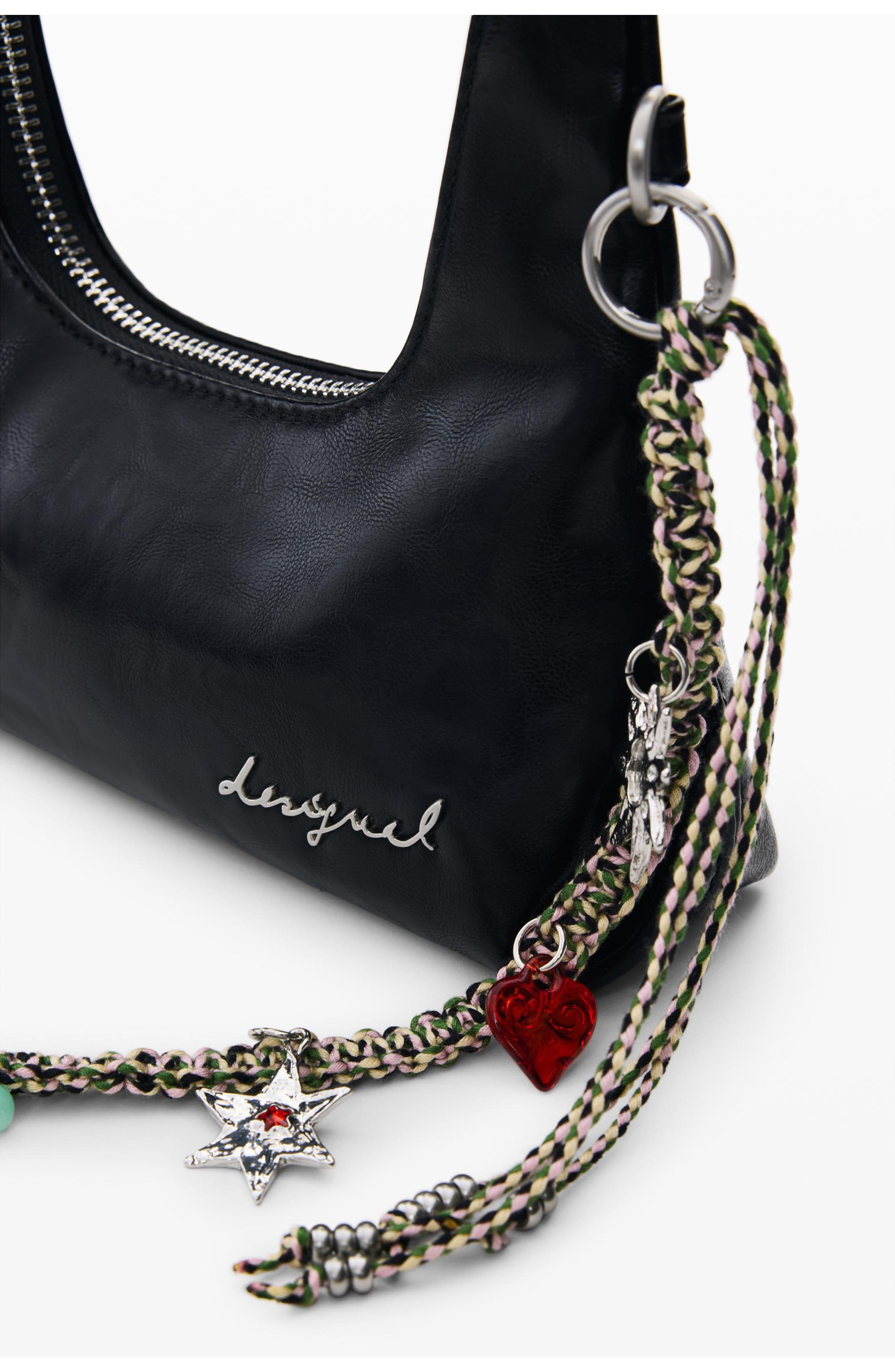 Desigual Mini Charm Bag, Alternate, color, 