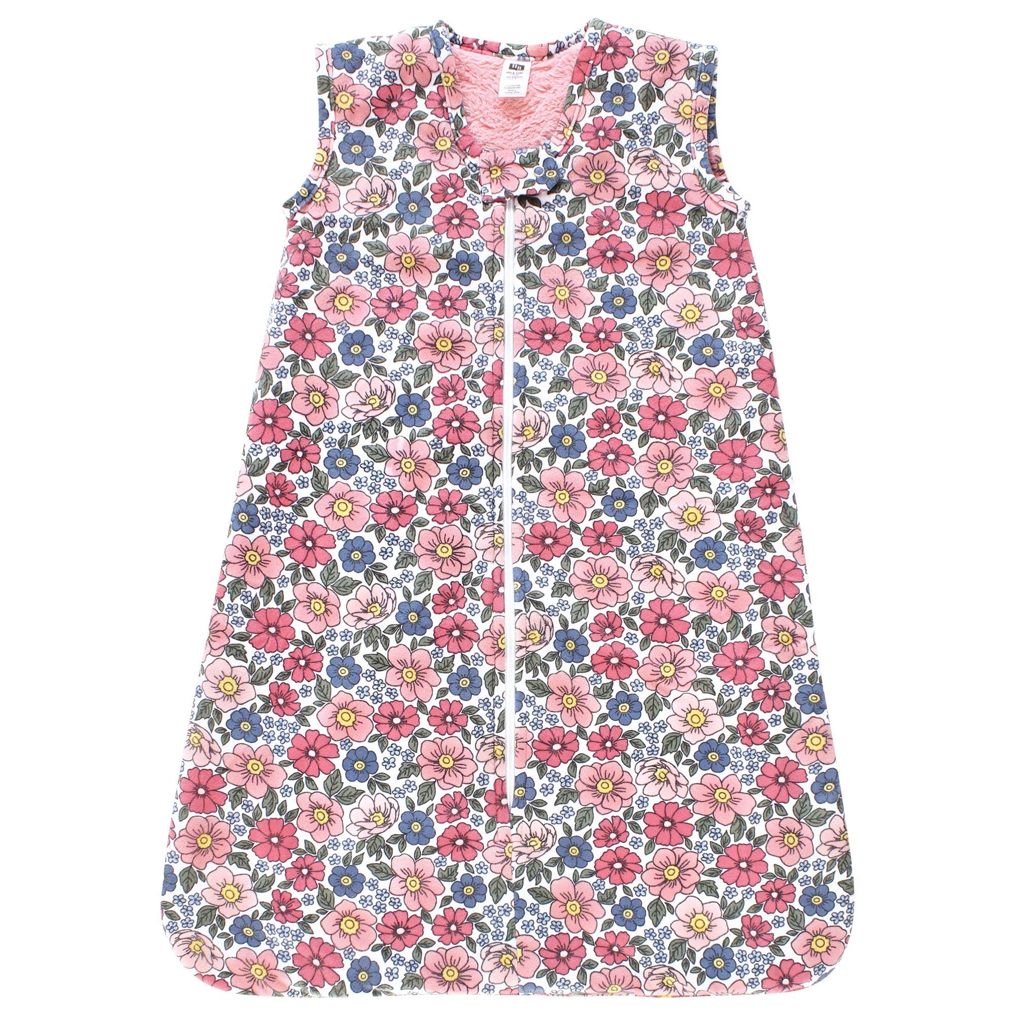 Pink Blue Pretty Floral
