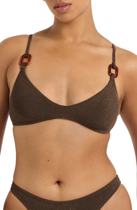 Ring Edwards Shimmer Bikini Top