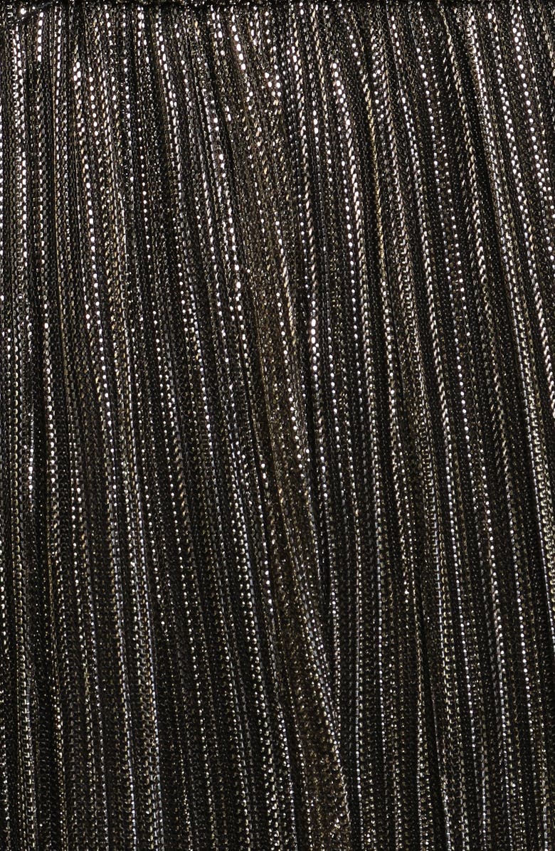 Petal & Pup Mossie Metallic Plissé Jumpsuit, Alternate, color,