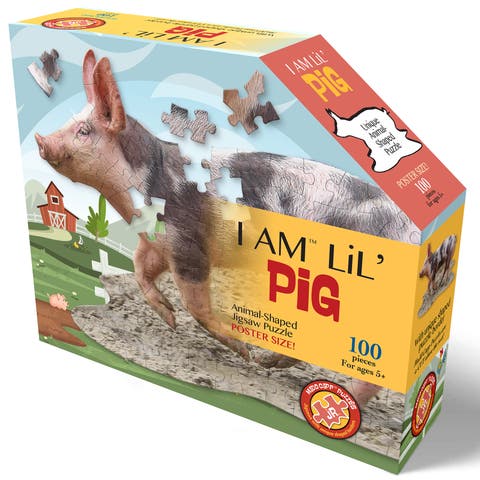 Lil Pig Jigsaw Puzzle, 100 Pieces