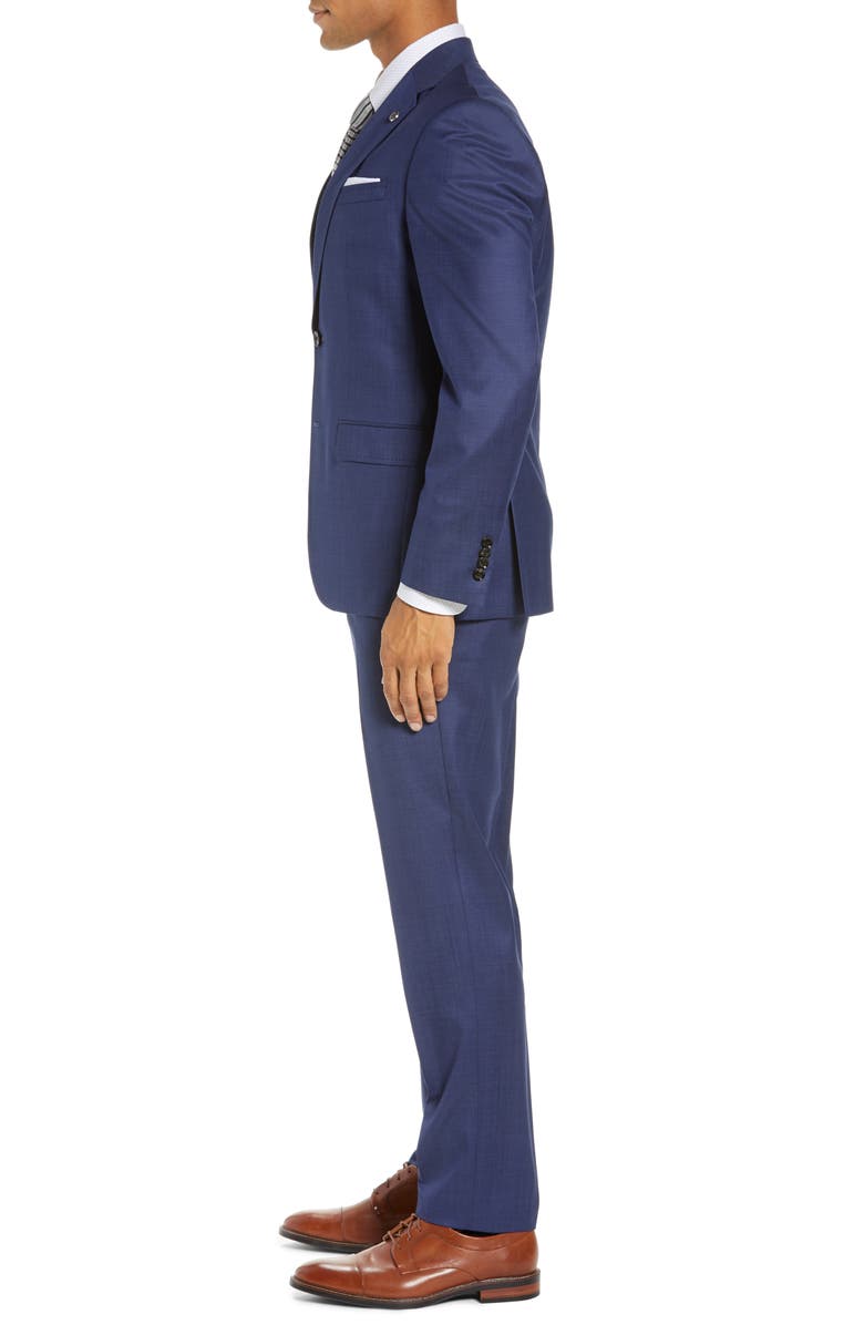 Ted Baker London Roger Slim Fit Solid Wool Suit, Alternate, color, 