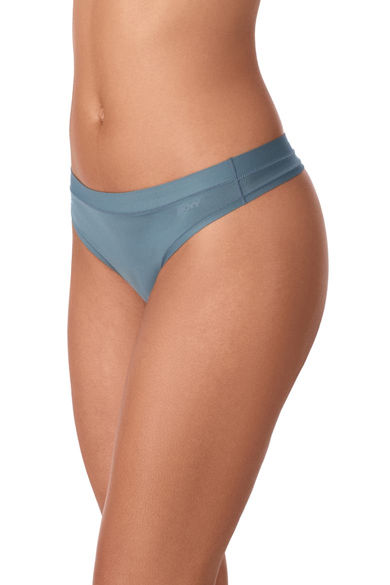 Litewear Active Comfort Thong, Alternate, color, STORMY WEATHER