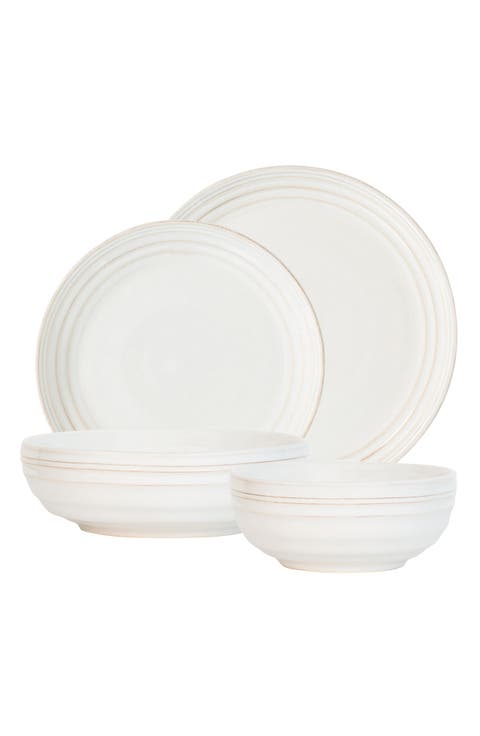 Bilbao 4-Piece Dinnerware Place Set